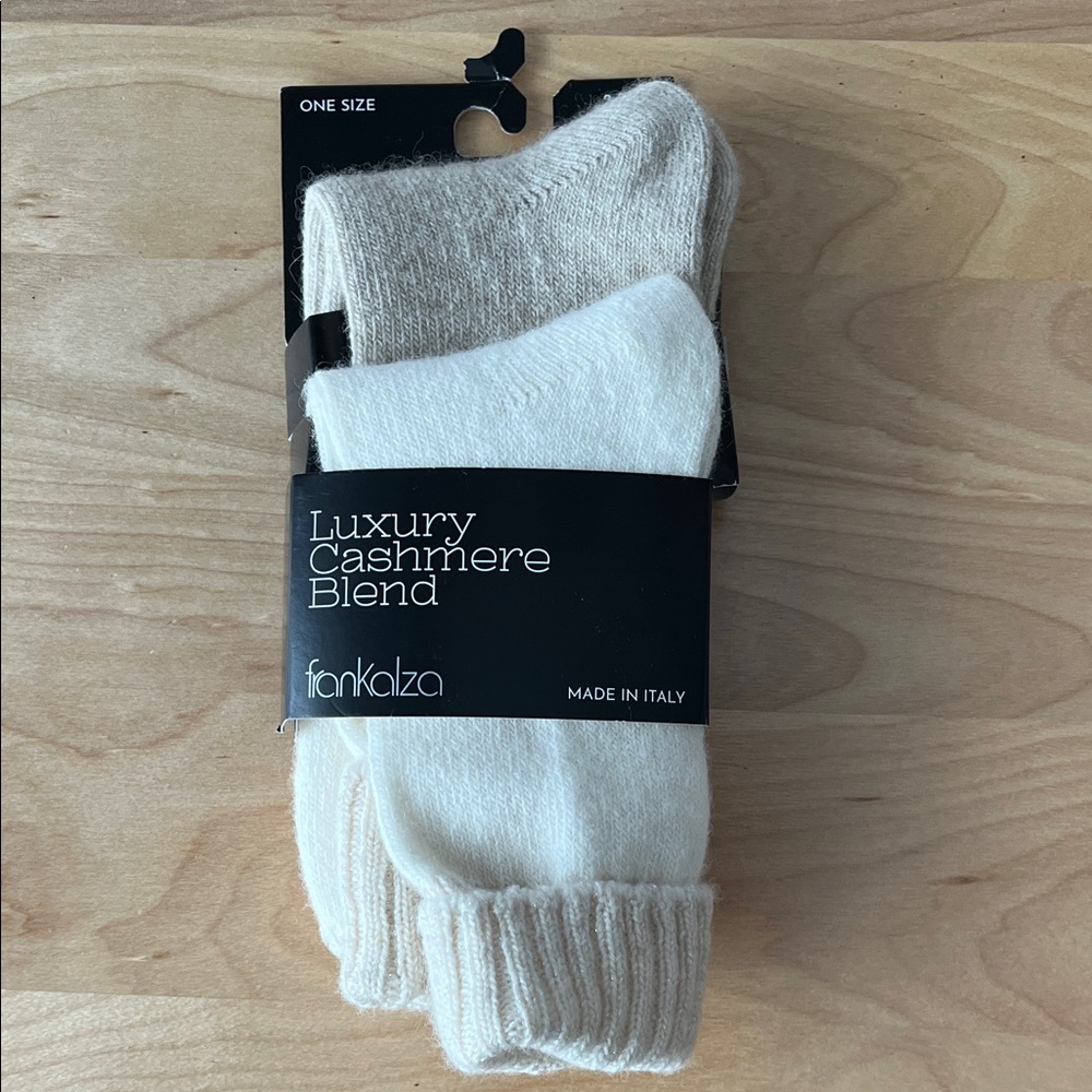 Cashmere Blend socks- 2 pair